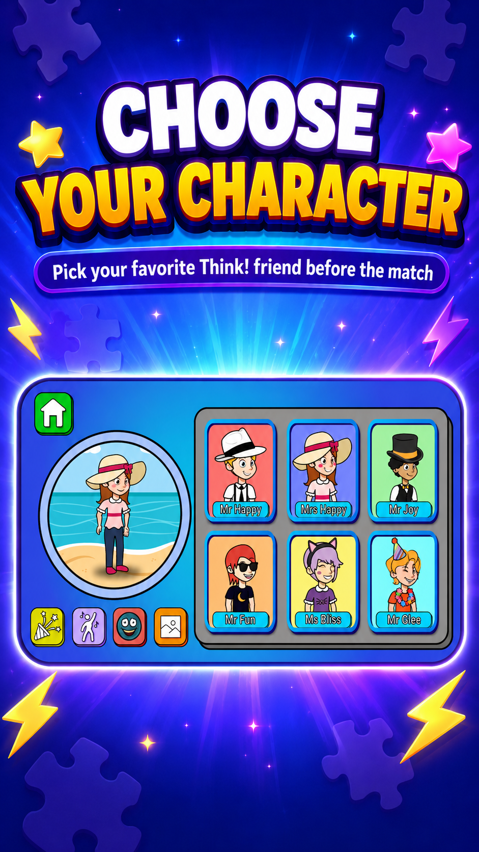 Choose your character