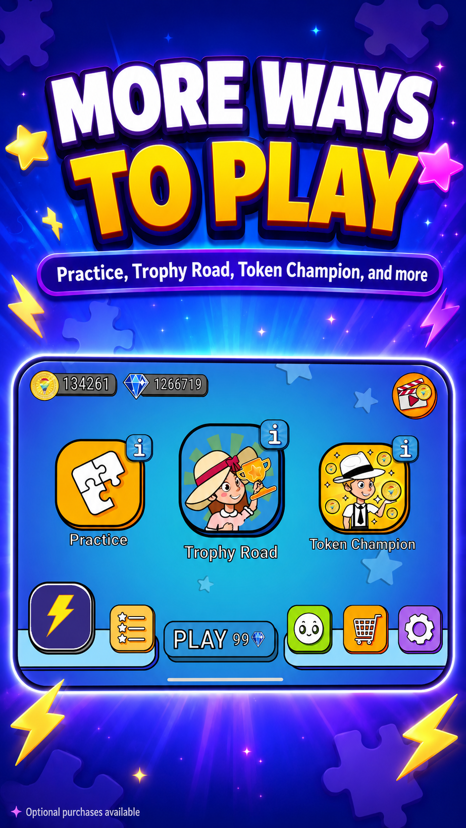 More ways to play