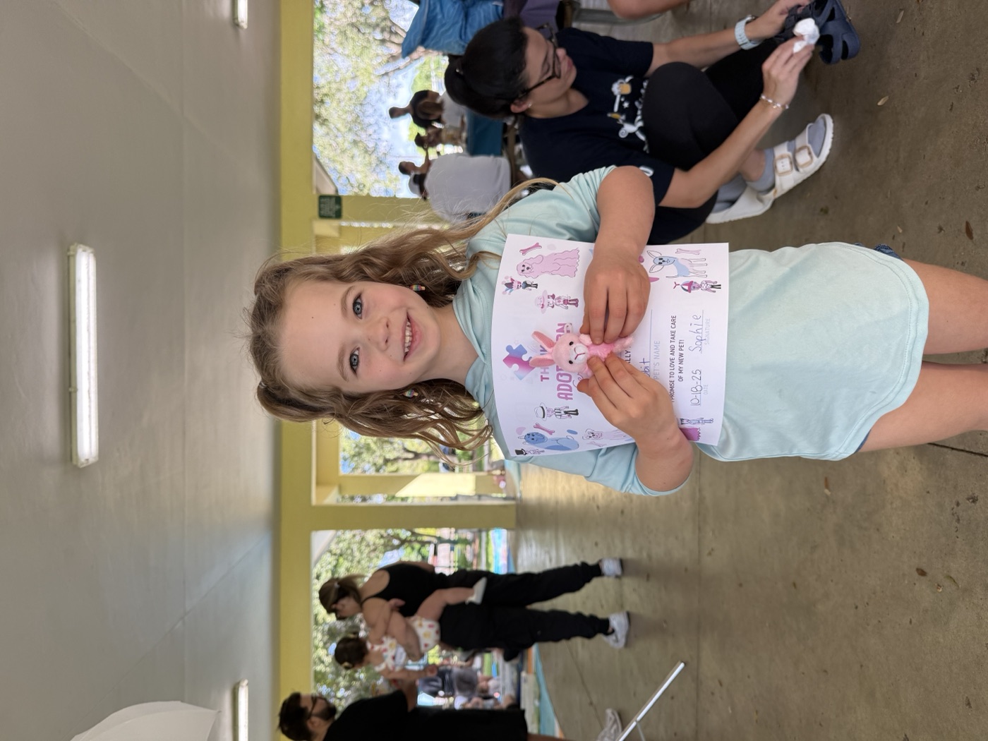 Joy is contagious! A sweet moment at one of our free community events in Miami.