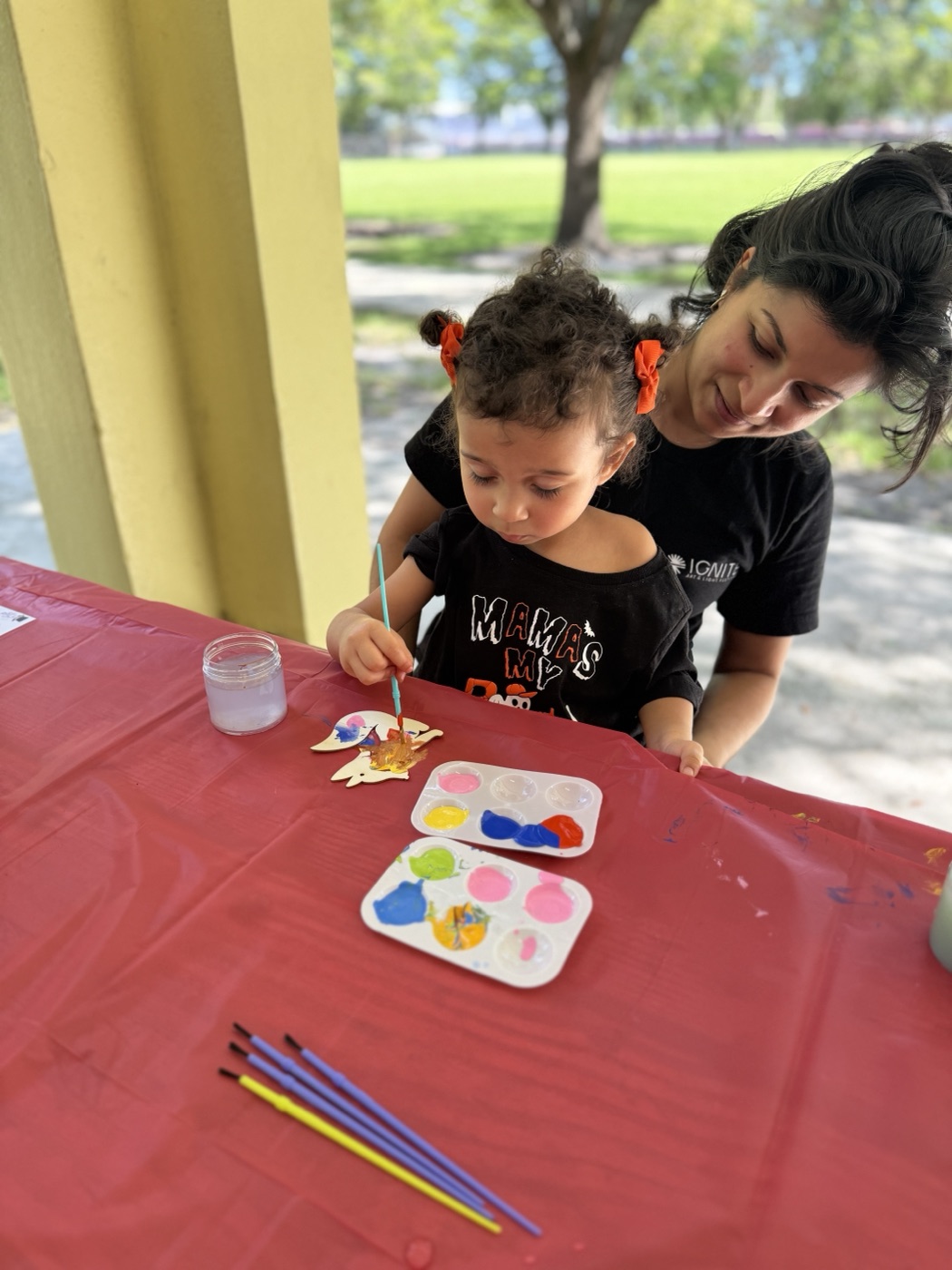 Character coloring is always a hit. This child matched every color with care and