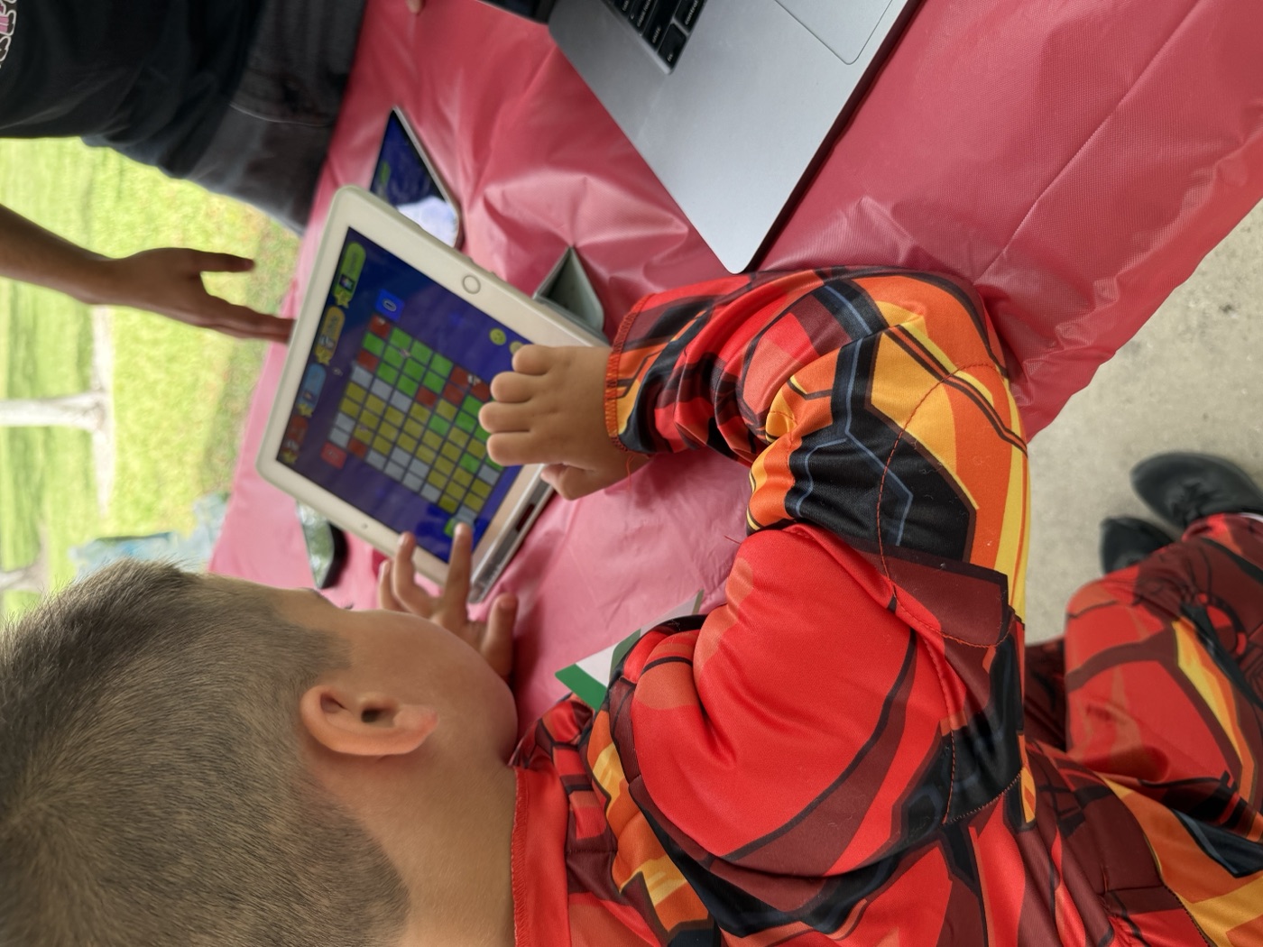 This superhero learner is ready to take on every challenge Think! Brain Zone has