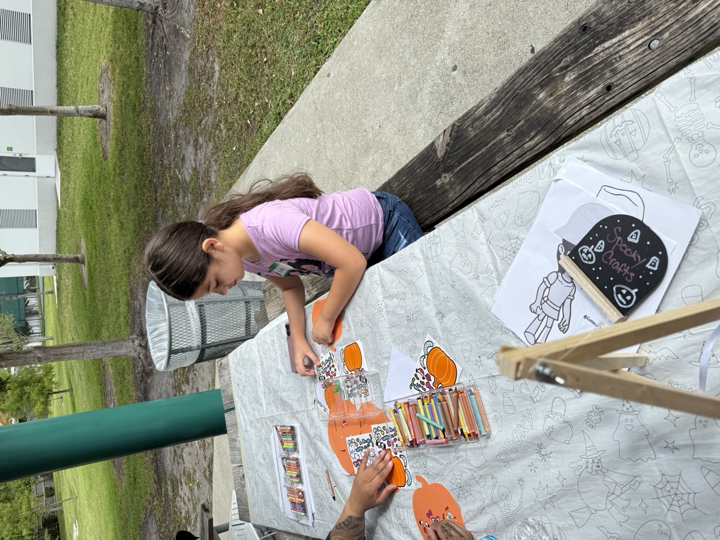 Three friends, one great book — reading together at our Think! Brain Zone table.
